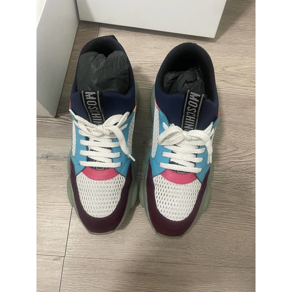 Moschino - TEDDY Snearkers / Multicolor / size 42 EU , 9 US - Picture 5 of 8